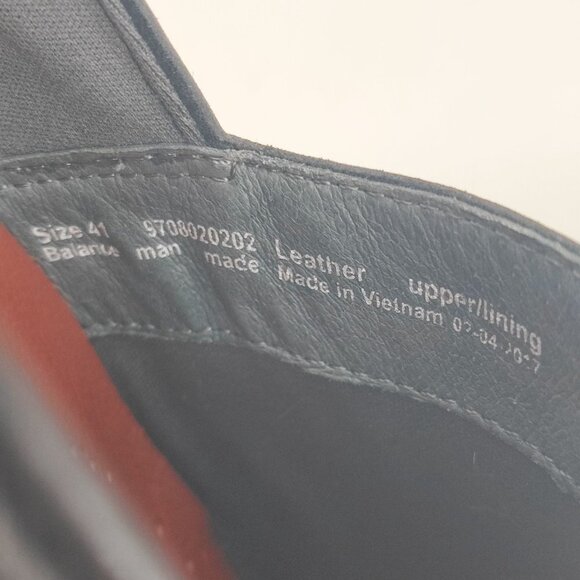 Dansko Women's Jane Black Leather Wedge Clog Size 10.5 - Picture 8 of 9